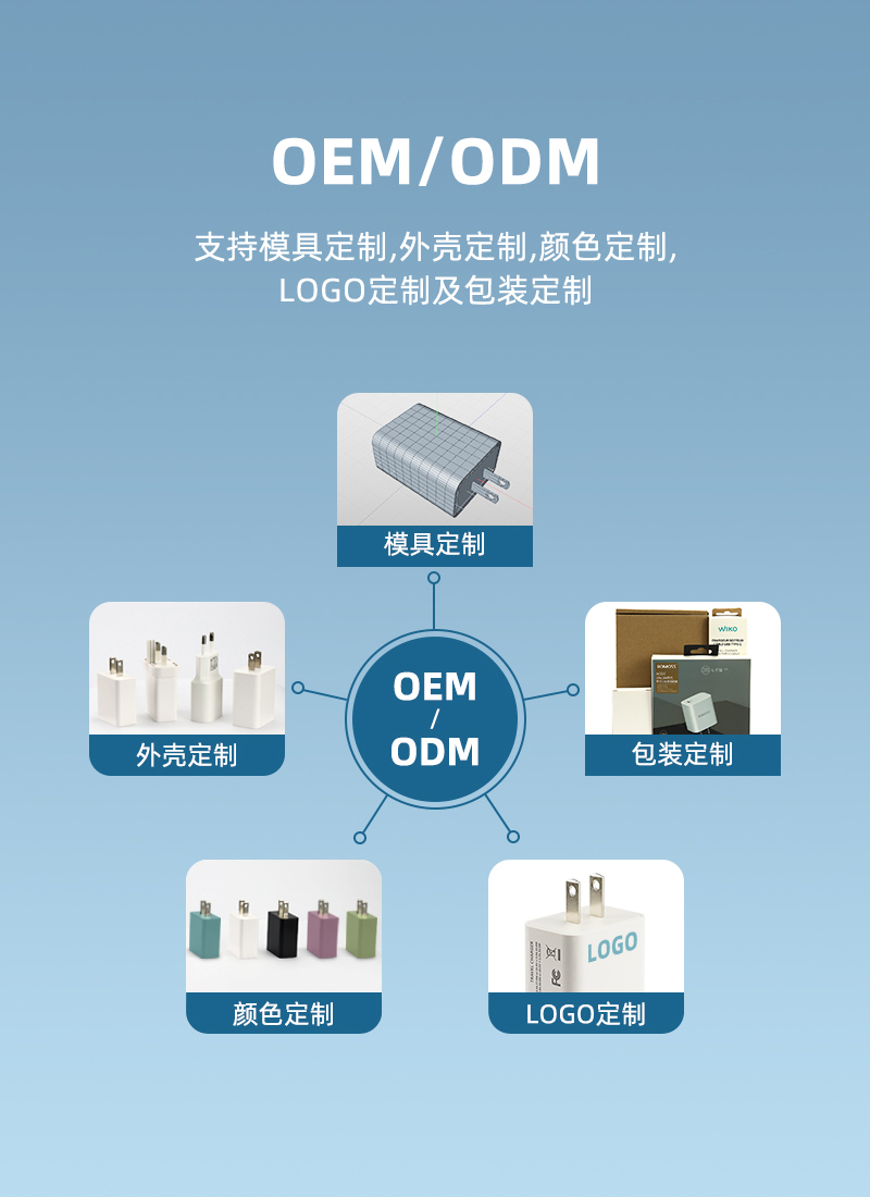 10W 美规充电器 单U OEM/ODM定制