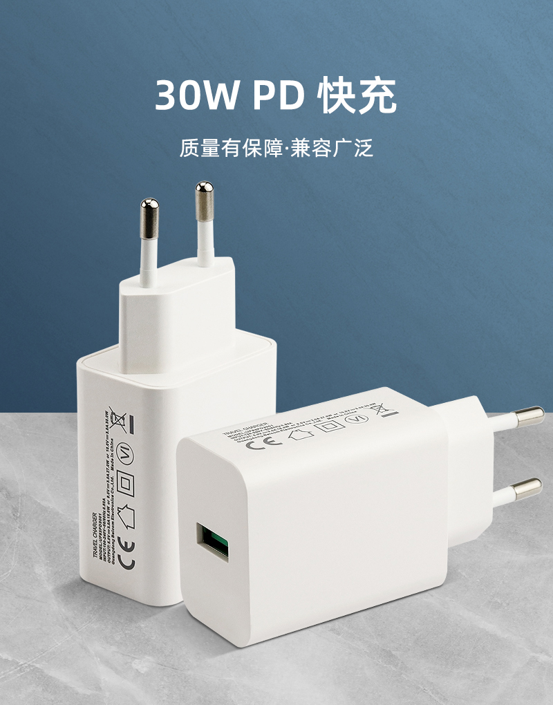 PD3001 欧规充电器 单U