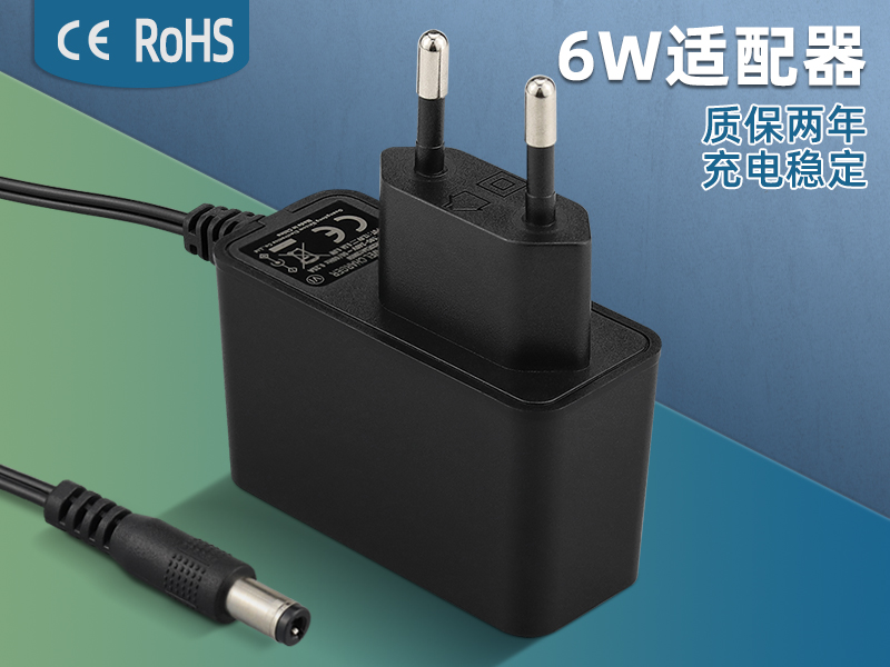 CH33E0A120050 北美通 12V 0.5A 电源适配器 6W欧规电源厂家现货批发